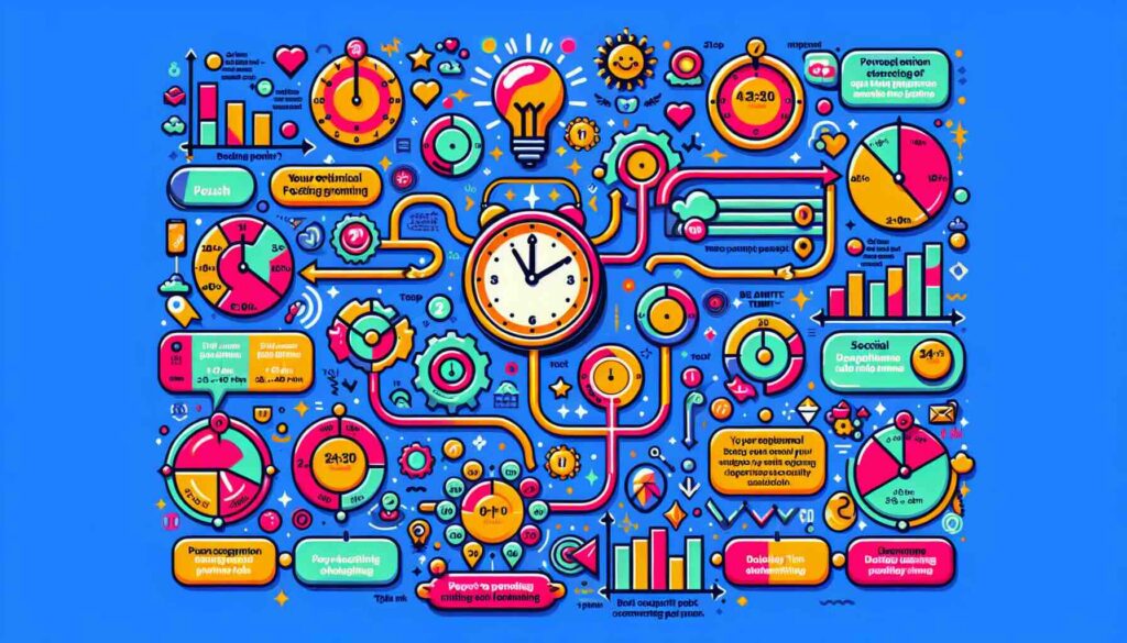 Een visuele weergave van tips voor consistente en waardevolle content op social media.
